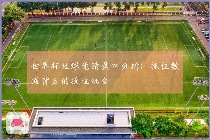 世界杯让球竞猜盘口分析：抓住数据背后的投注机会
