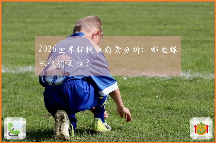 2026世界杯投注前景分析：哪些球队值得关注？